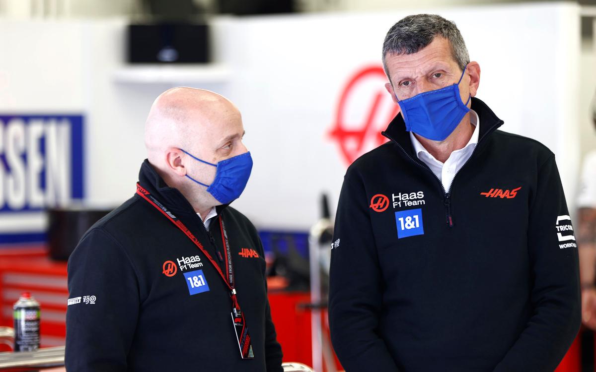 Günther Steiner a Simone Resta