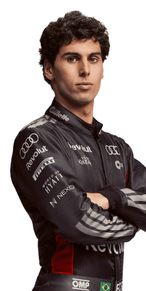 portrét Gabriel Bortoleto