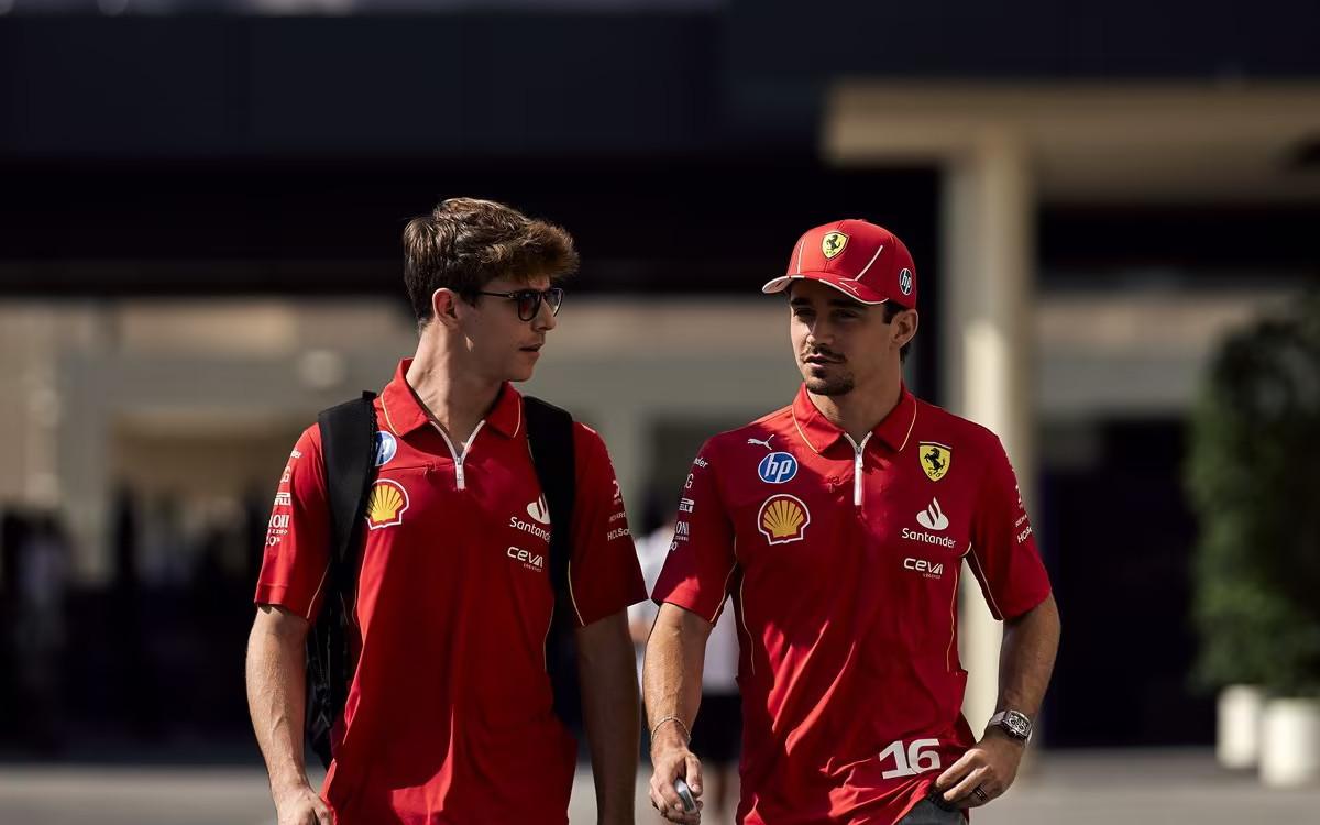 Charles Leclerc a Arthur Leclerc
