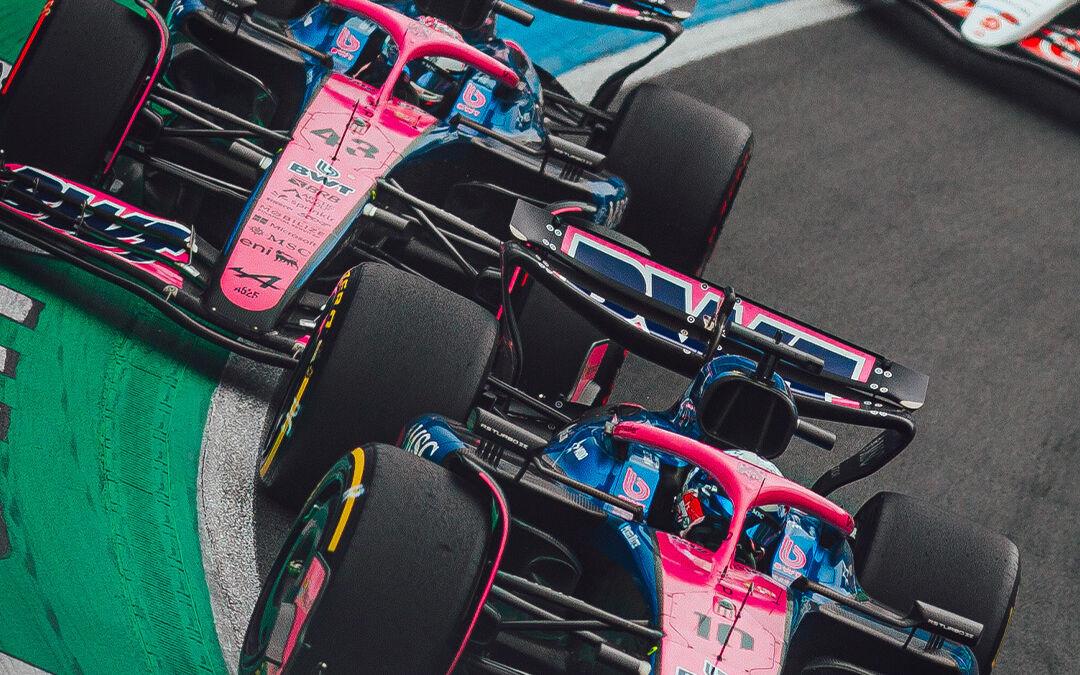 Pierre Gasly a Franco Colapinto