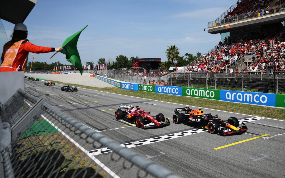 Charles Leclerc a Max Verstappen