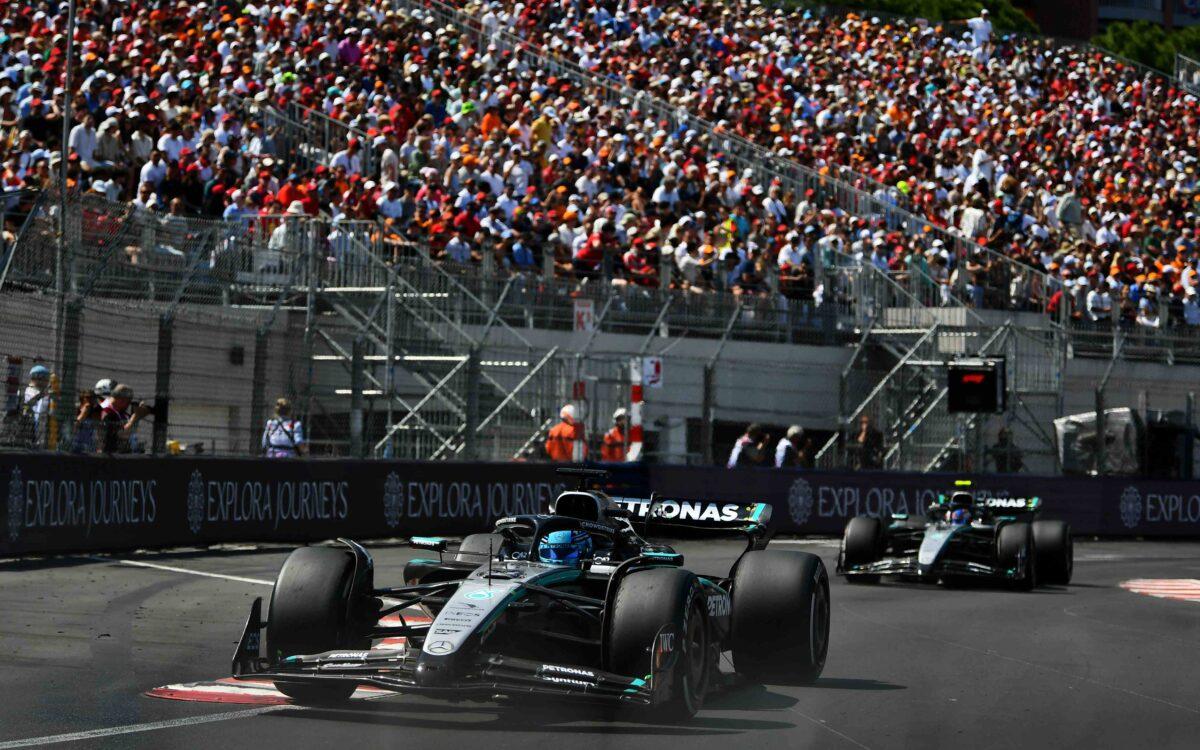 George Russell a Kimi Antonelli