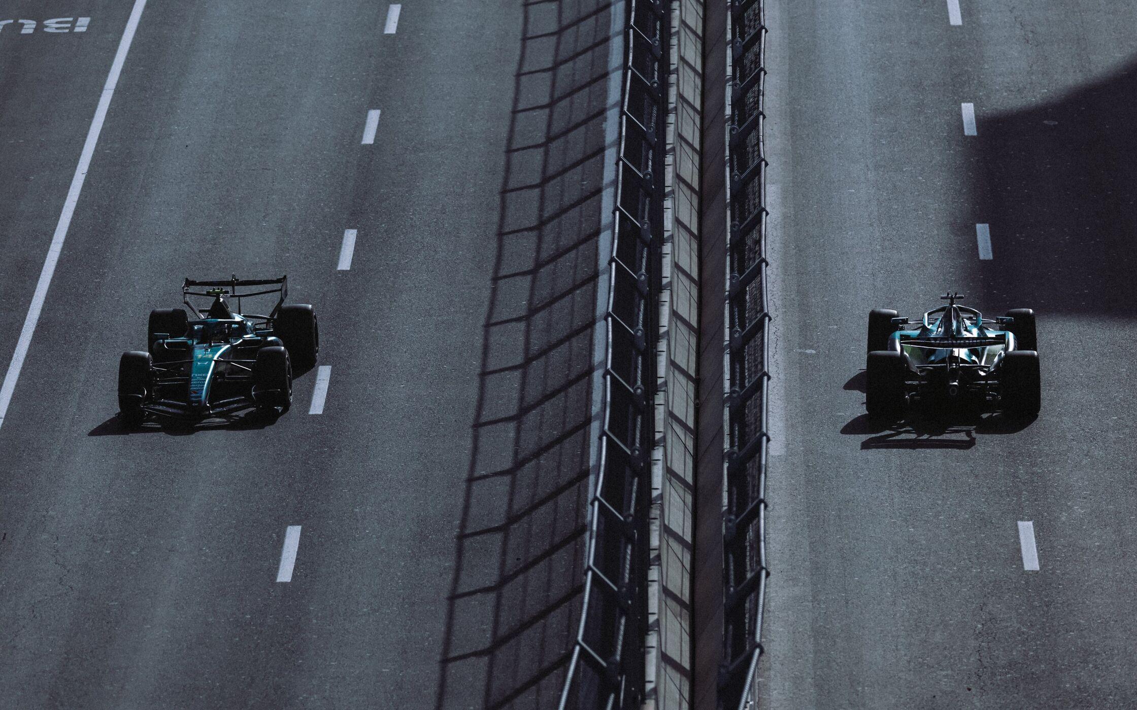 Fernando Alonso a Lance Stroll