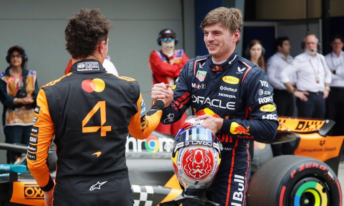 Lando Norris a Max Verstappen (1)