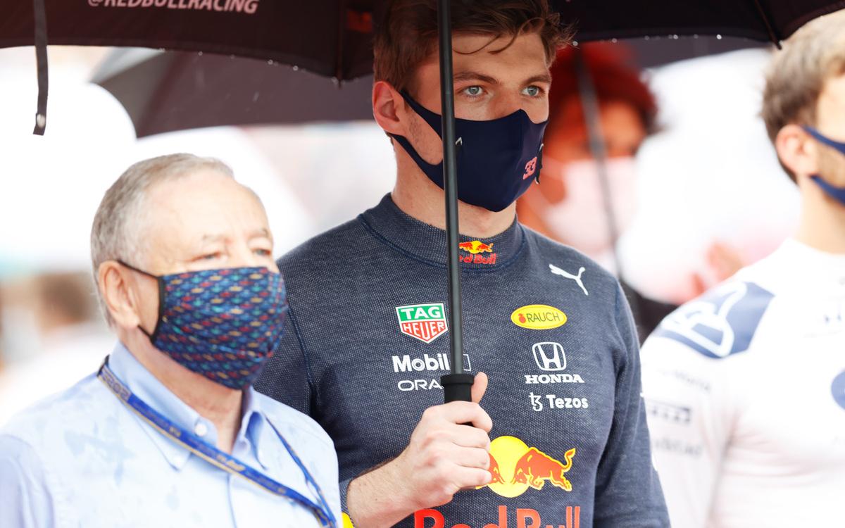 Max Verstappen a Jean Todt