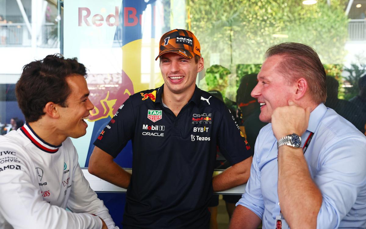 Nyck de Vries, Max Verstappen, Jos Verstappen