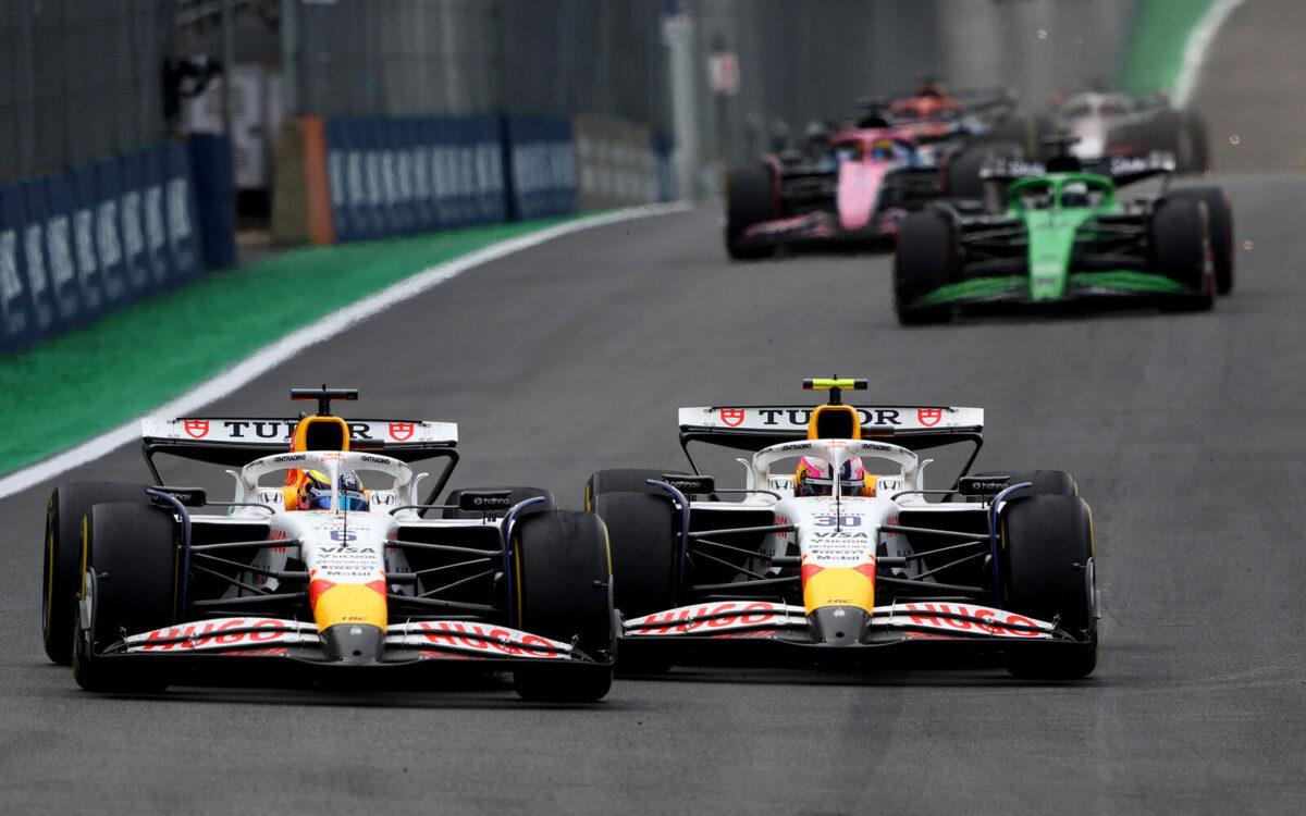 Isack Hadjar a Liam Lawson