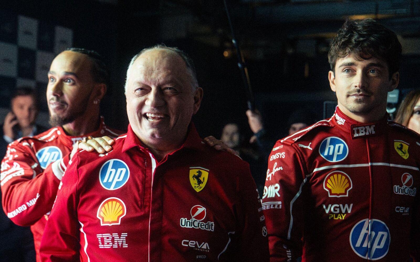 Frédéric Vasseur, Charles Leclerc a Lewis Hamilton