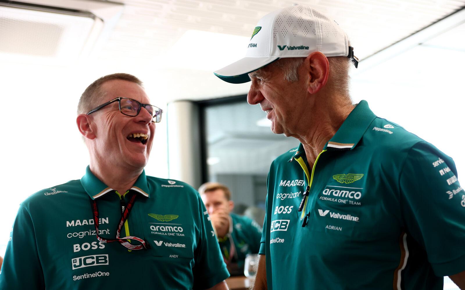Adrian Newey a Andy Cowell