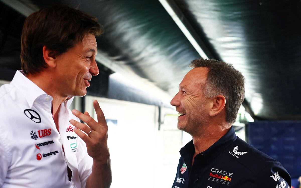 Toto Wolff a Christian Horner