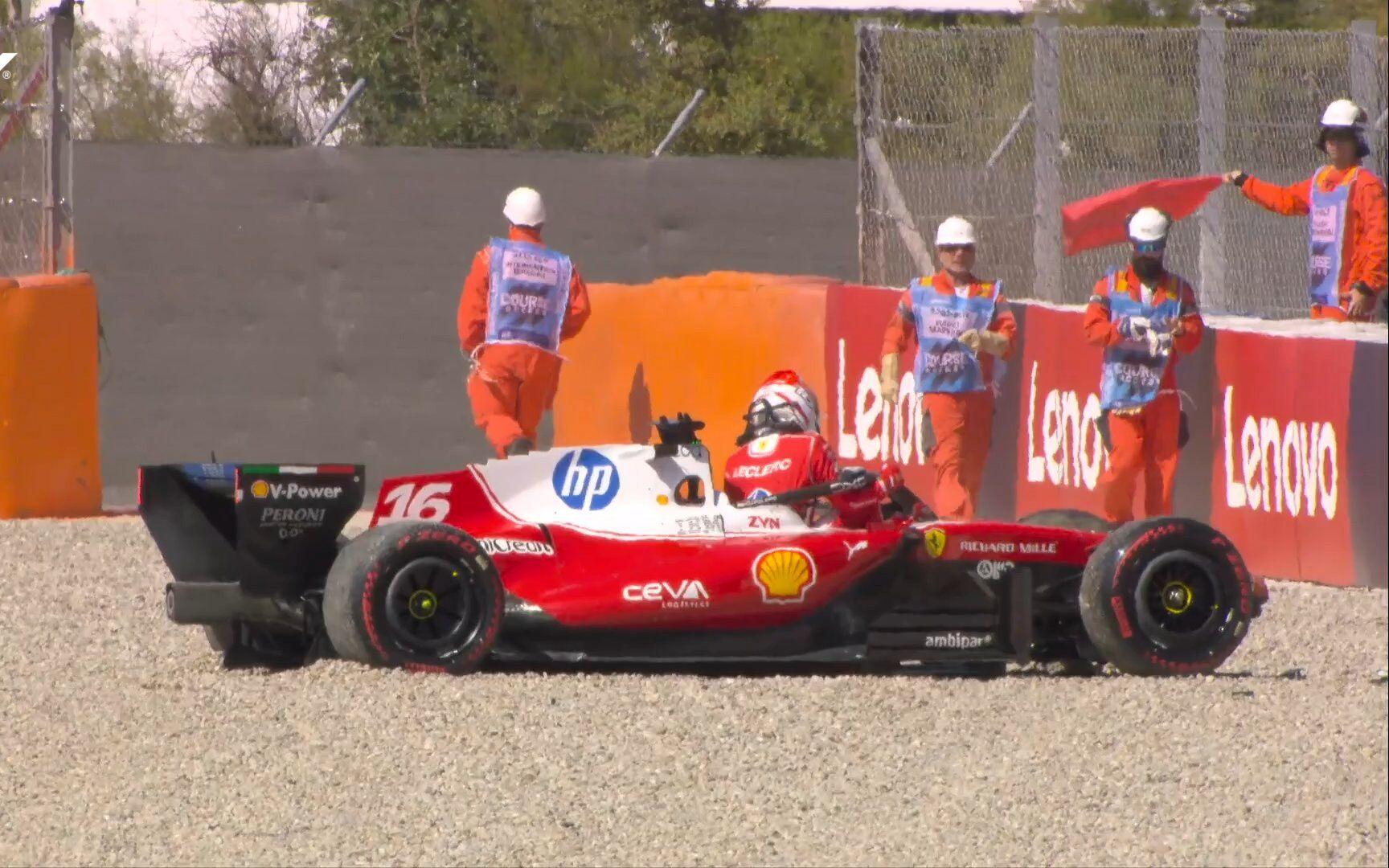Charles Leclerc v bariére