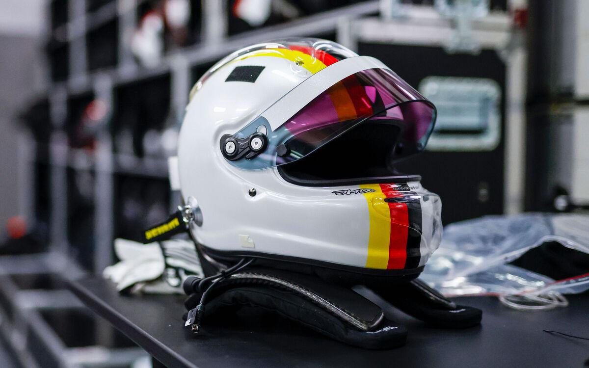 Sebastian Vettel, prilba