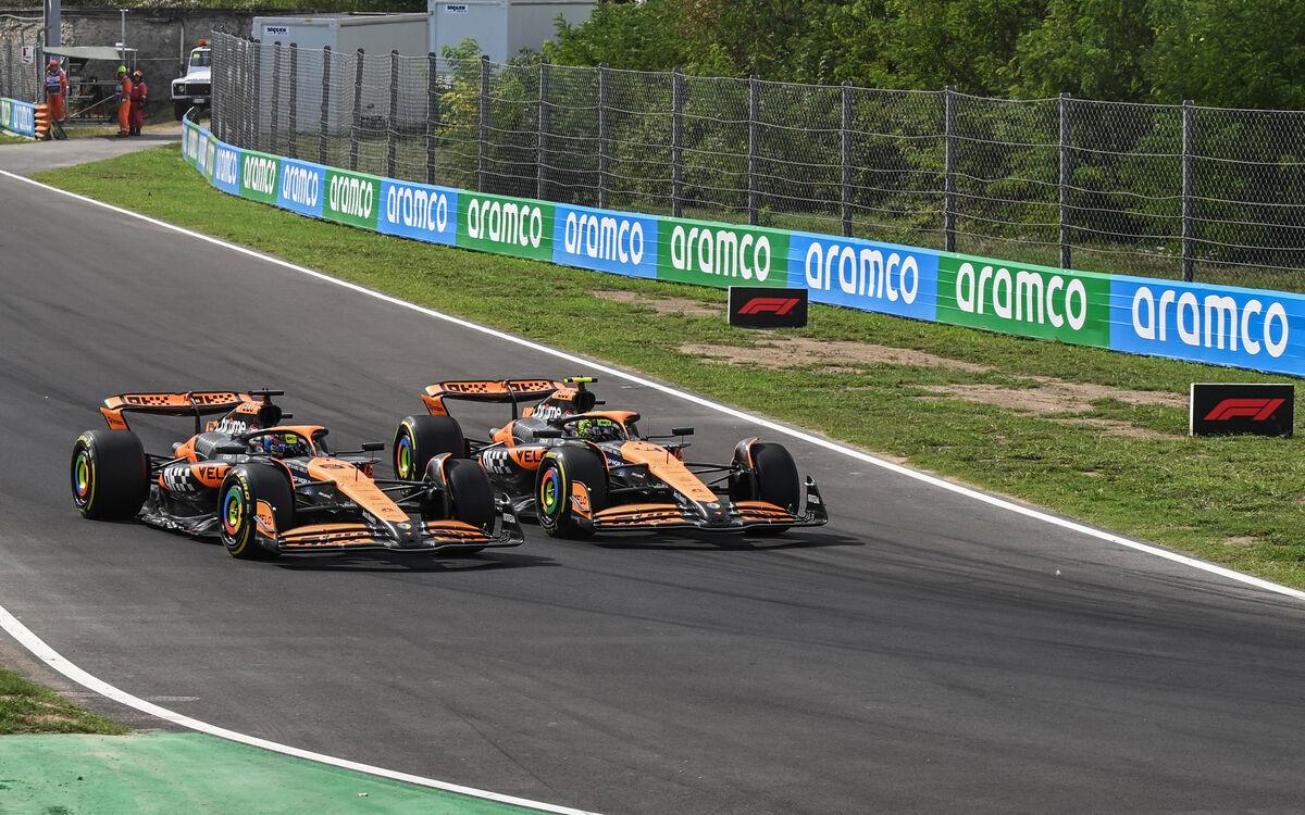 Lando Norris a Oscar Piastri