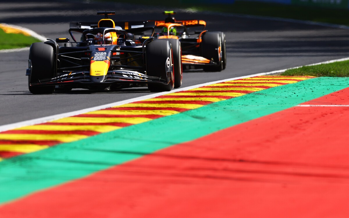 Max Verstappen a Lando Norris