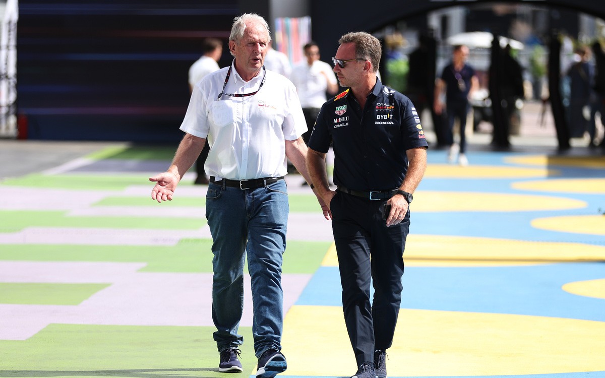 Helmut Marko a Christian Horner