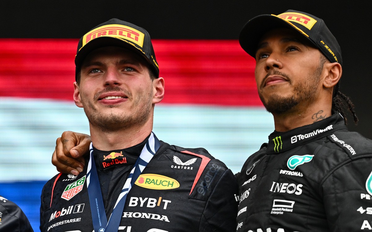 Max Verstappen, Lewis Hamilton