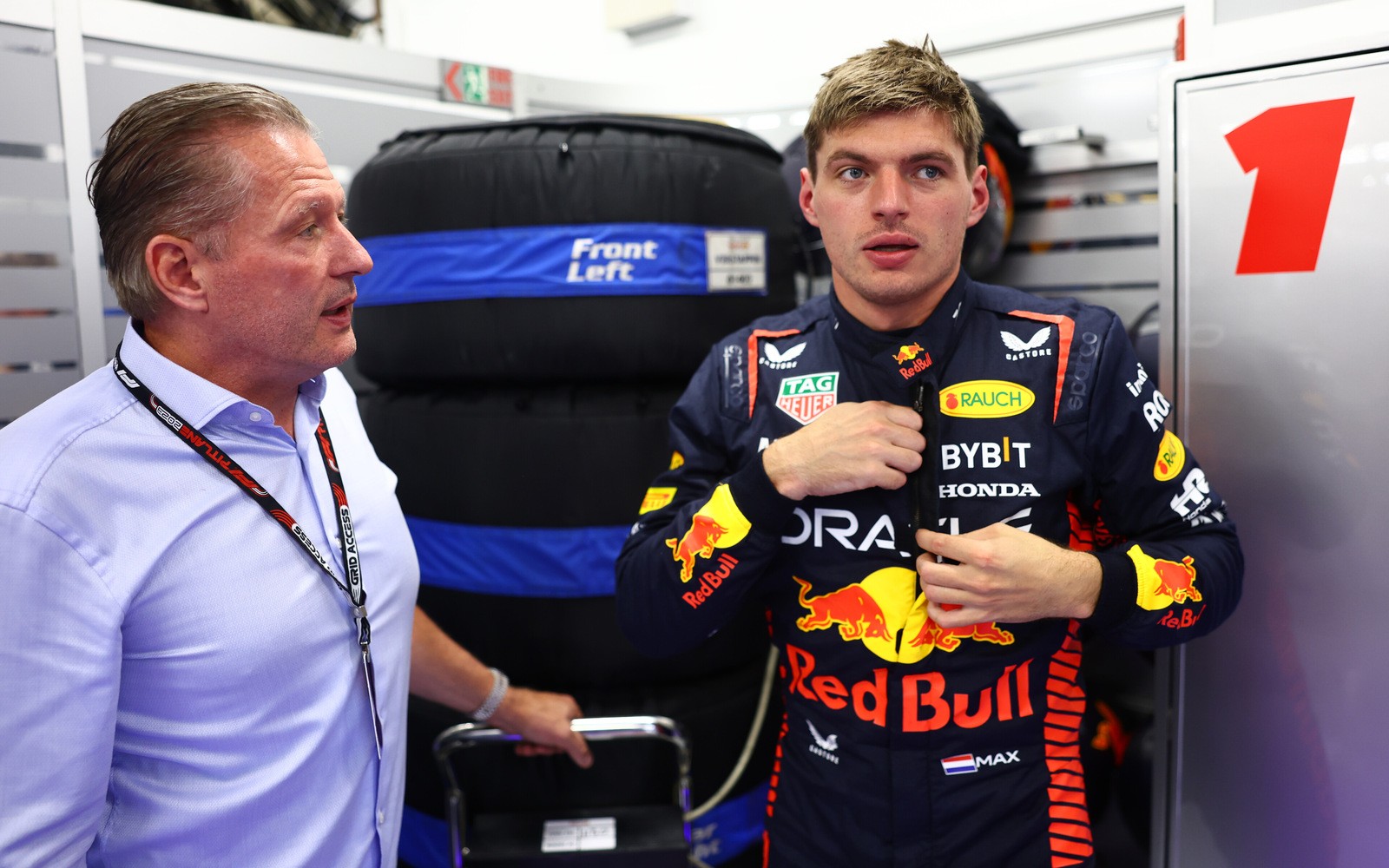 Max Verstappen a Jos Verstappen