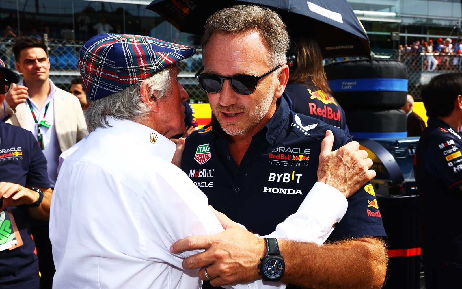 Christian Horner a Jackie Stewart