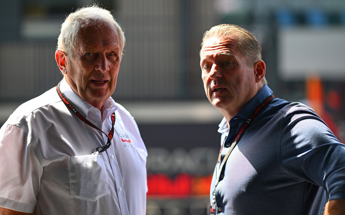 Helmut Marko a Jos Verstappen