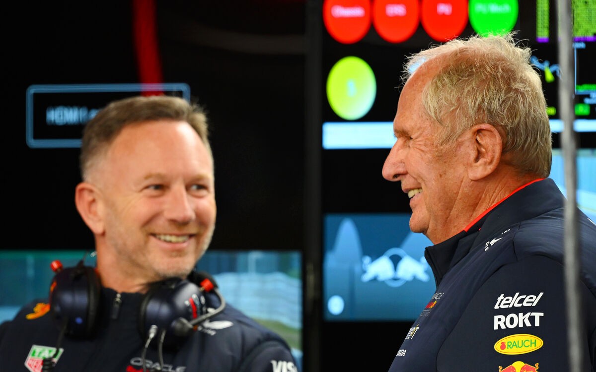 Christian Horner a Helmut Marko