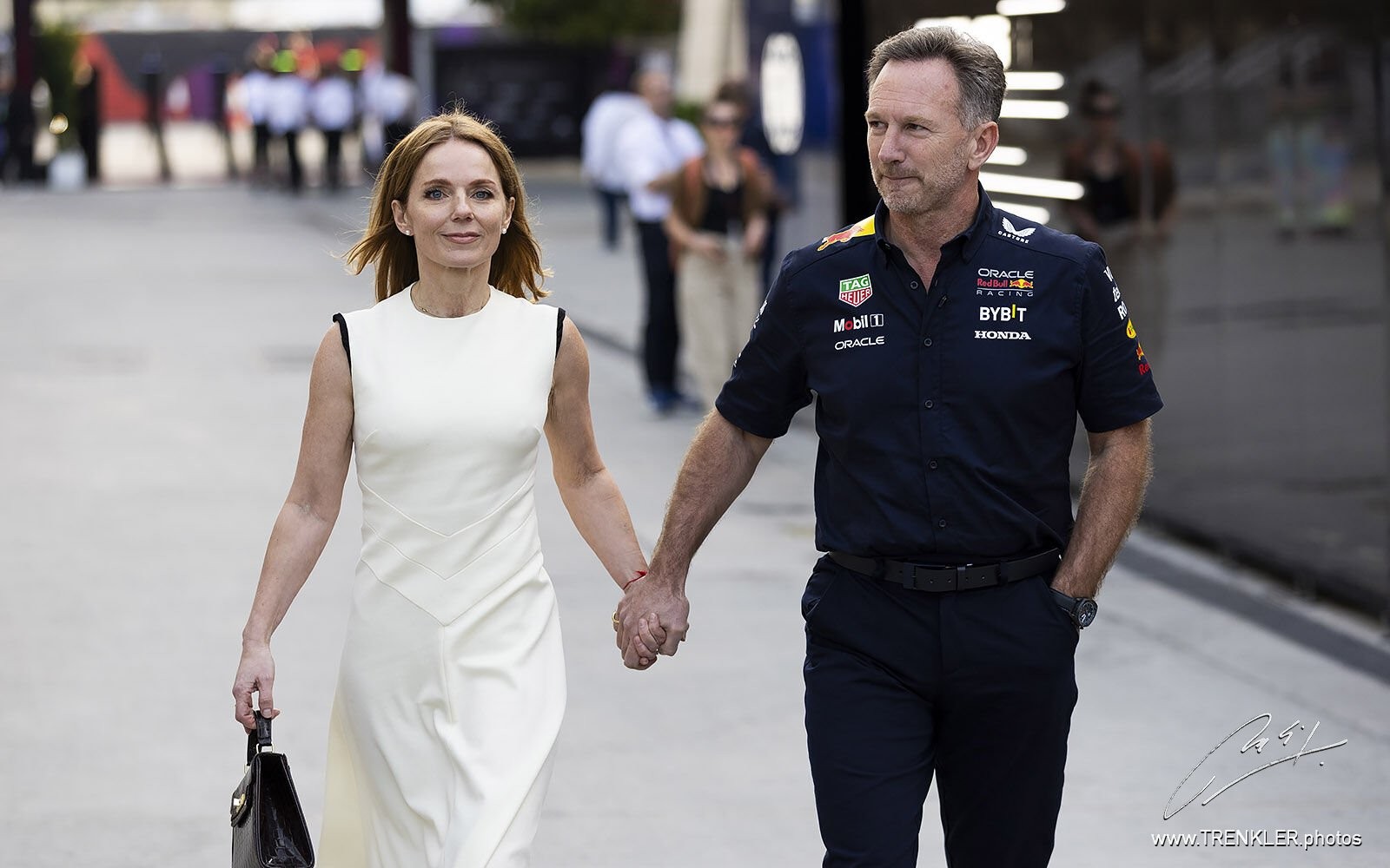 Christian Horner a Geri Halliwellová