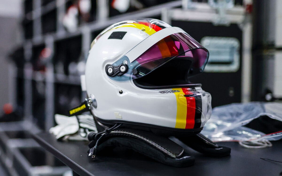 Sebastian Vettel, prilba