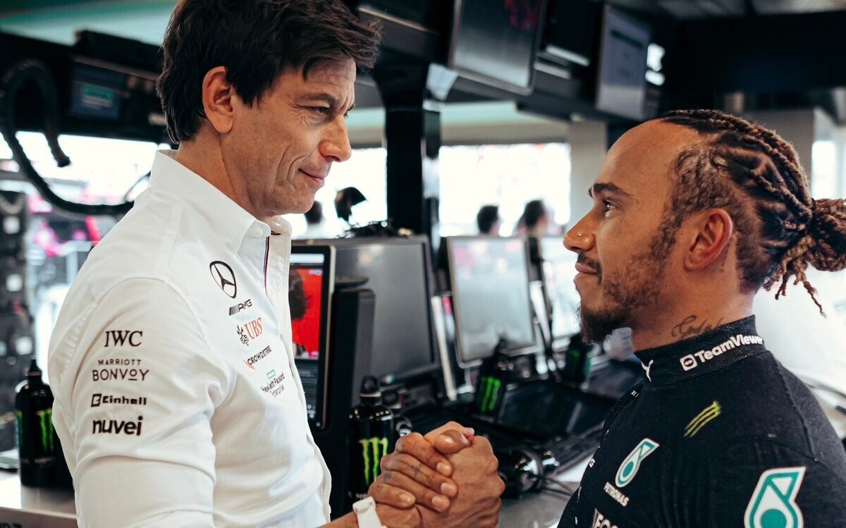 Lewis Hamilton, Toto Wolff