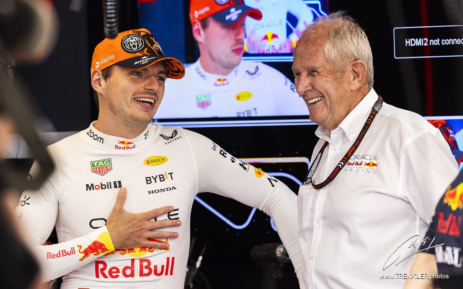 Max Verstappen a Helmut Marko