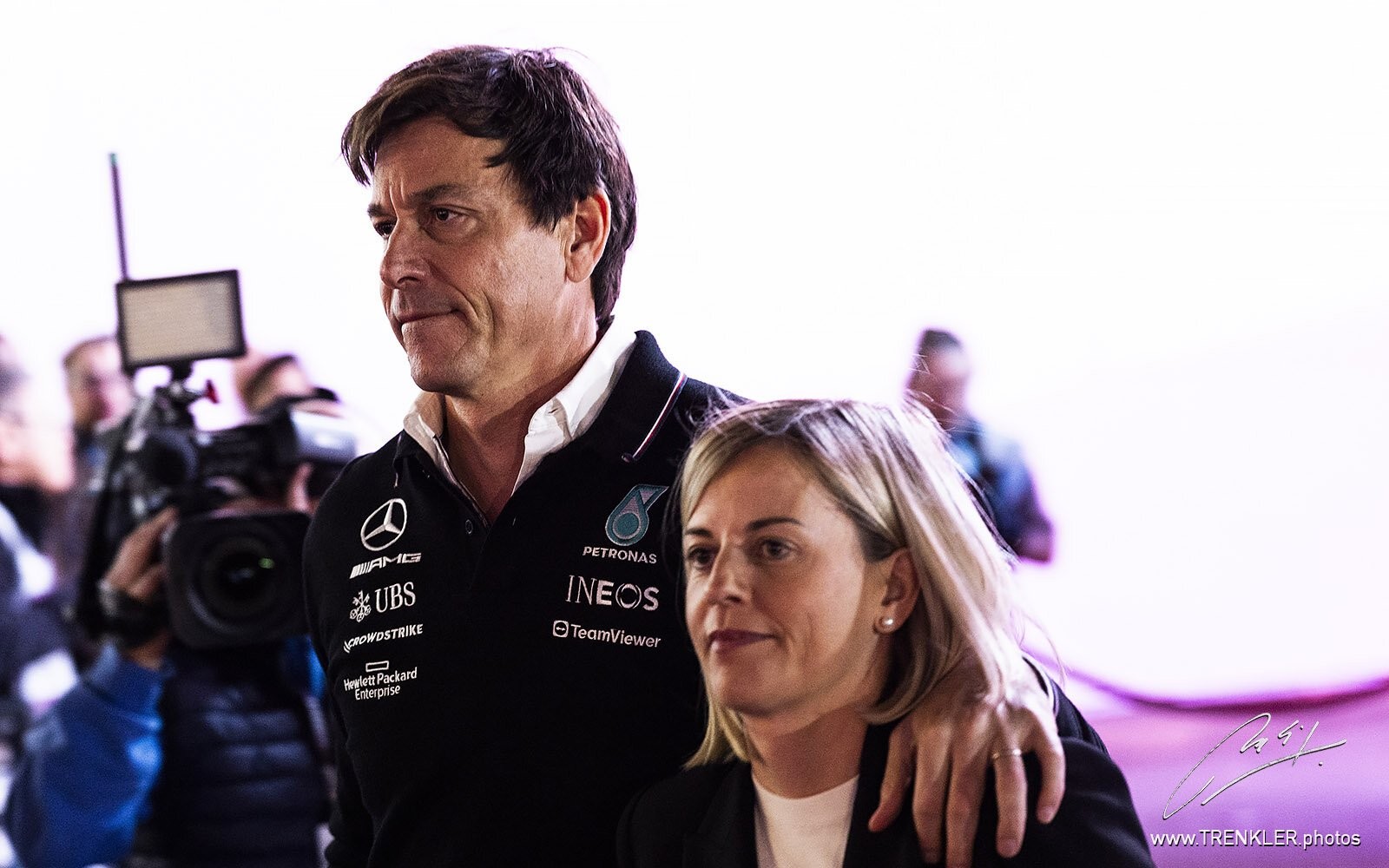 Toto Wolff a Susie Wolffová