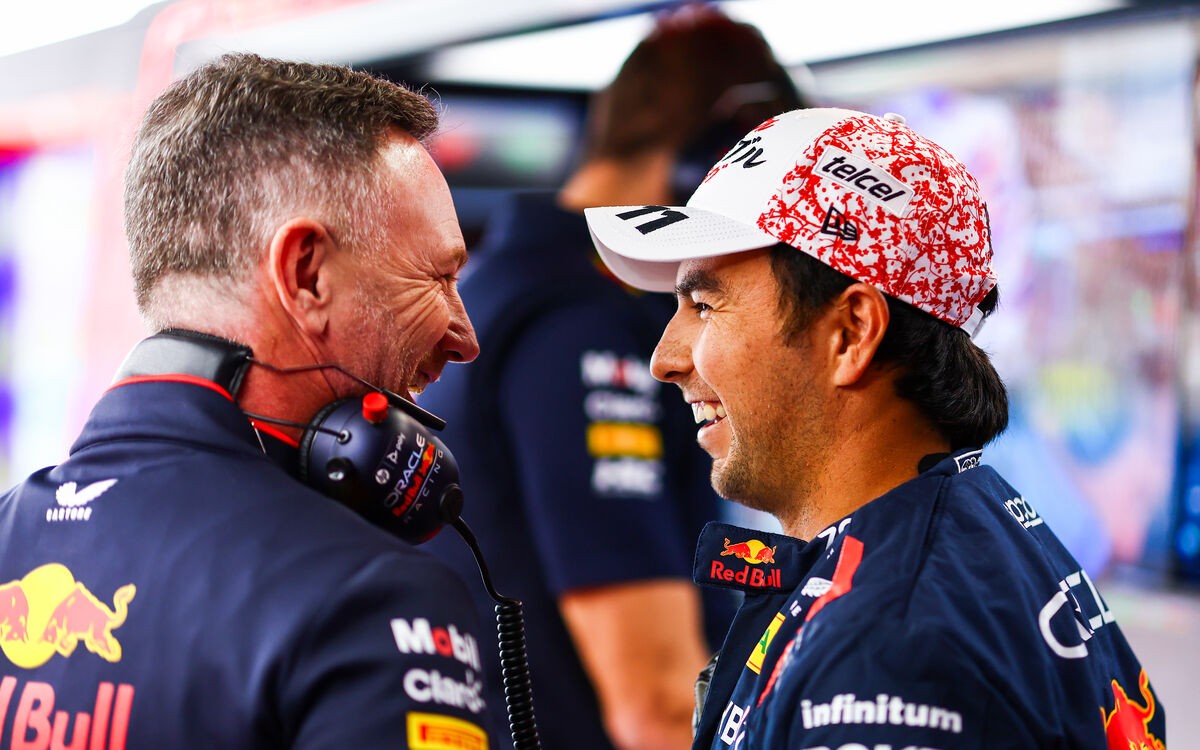 Christian Horner a Sergio Pérez